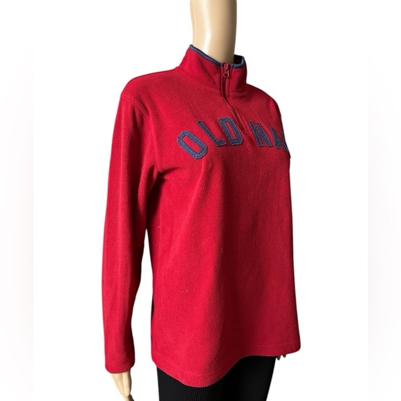 Old Navy Red Fleece Pullover XL(14-16) - Picture 3 of 4